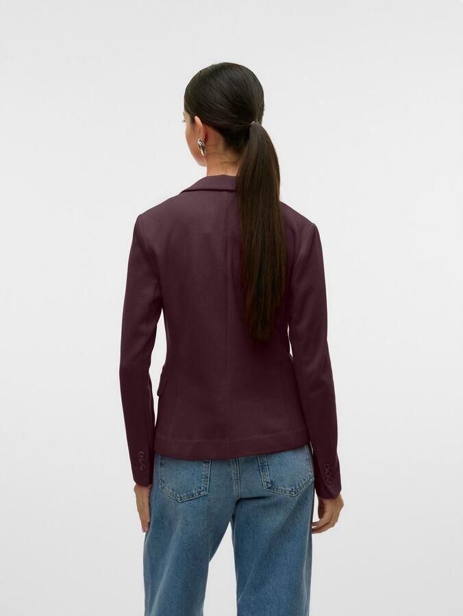 Vero Moda Regular fit korte blazer met katoen model 'JULIA' - Foto 3