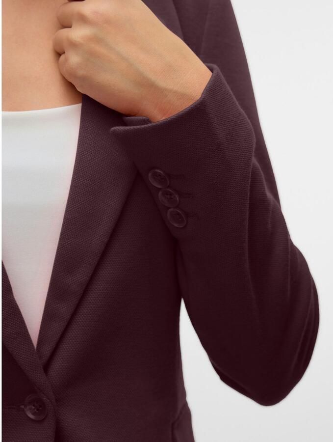 Vero Moda Regular fit korte blazer met katoen model 'JULIA' - Foto 2