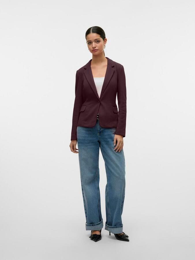 Vero Moda Regular fit korte blazer met katoen model 'JULIA' - Foto 4