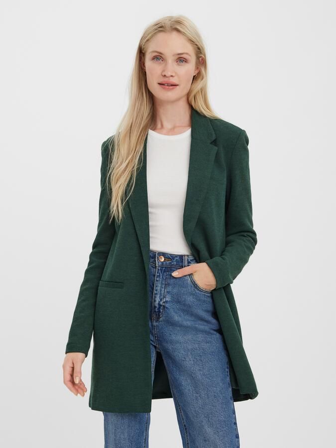 Vero Moda Jerseyblazer VMVERINA LS LONG BLAZER - Foto 5