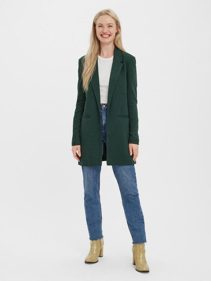 Vero Moda Jerseyblazer VMVERINA LS LONG BLAZER - Foto 3