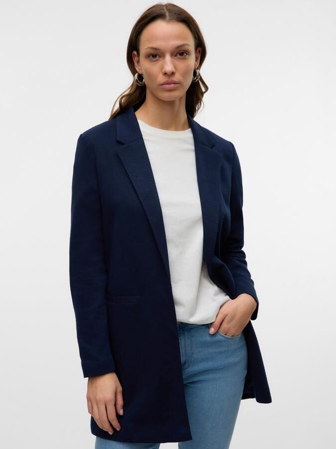 Vero Moda Jerseyblazer VMVERINA LS LONG BLAZER - Foto 6