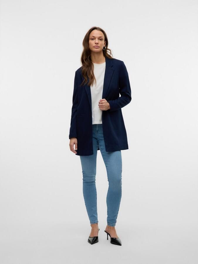 Vero Moda Jerseyblazer VMVERINA LS LONG BLAZER - Foto 4
