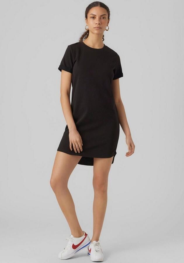 Vero Moda Jerseyjurk VMSASHAMILLA SS SWEAT DRESS NOOS - Foto 4
