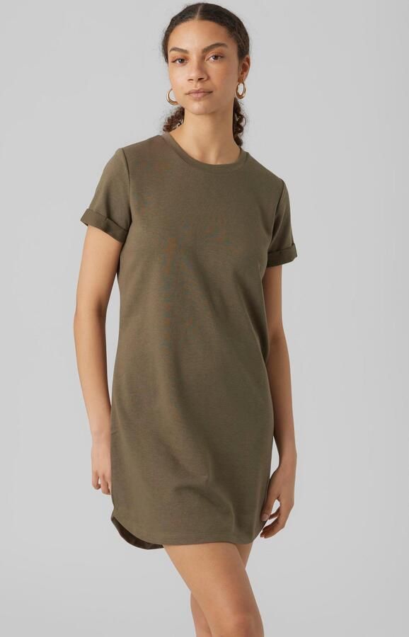 Vero Moda Jerseyjurk VMSASHAMILLA SS SWEAT DRESS NOOS - Foto 6