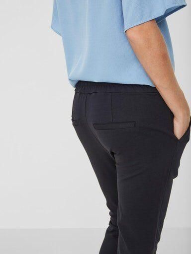 Vero Moda Loose fit stoffen broek met bandplooien model 'EVA' - Foto 4