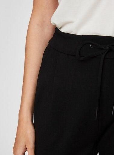 Vero Moda Loose fit stoffen broek met bandplooien model 'EVA' - Foto 8