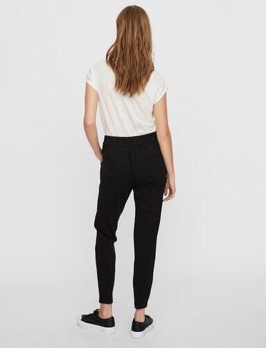 Vero Moda Loose fit stoffen broek met bandplooien model 'EVA' - Foto 9