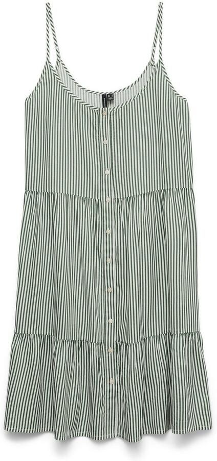Vero Moda Jurk met bandjes VMBUMPY SHORT SINGLET DRESS WVN GA NOOS - Foto 6