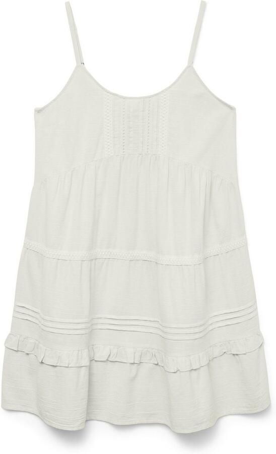 Vero Moda Loose fit mini-jurk met verstelbare spaghettibandjes model 'PRETTY' - Foto 4