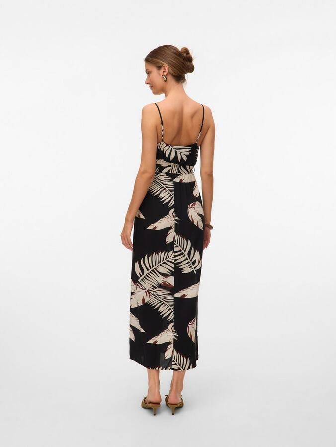 Vero Moda Jurk met spaghettibandjes VMEASY JOY SLIT MAXI V-NECK DRESS WV GA - Foto 2
