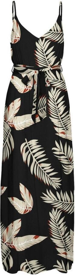 Vero Moda Jurk met spaghettibandjes VMEASY JOY SLIT MAXI V-NECK DRESS WV GA - Foto 4