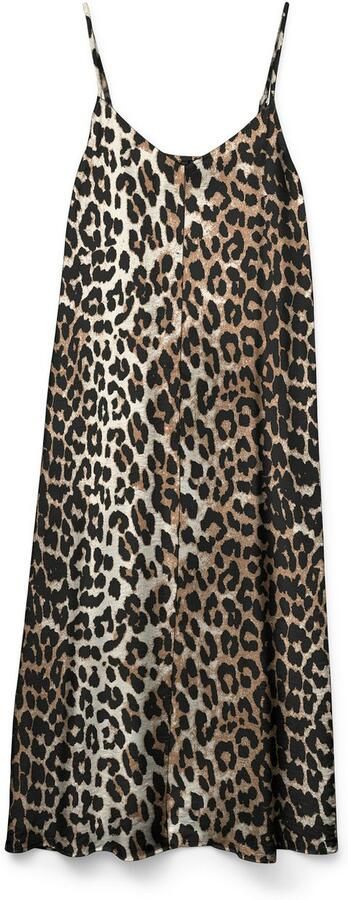 Vero Moda Jurk met spaghettibandjes VMJOSIE CALF SINGLET DRESS WVN GA NOOS - Foto 5