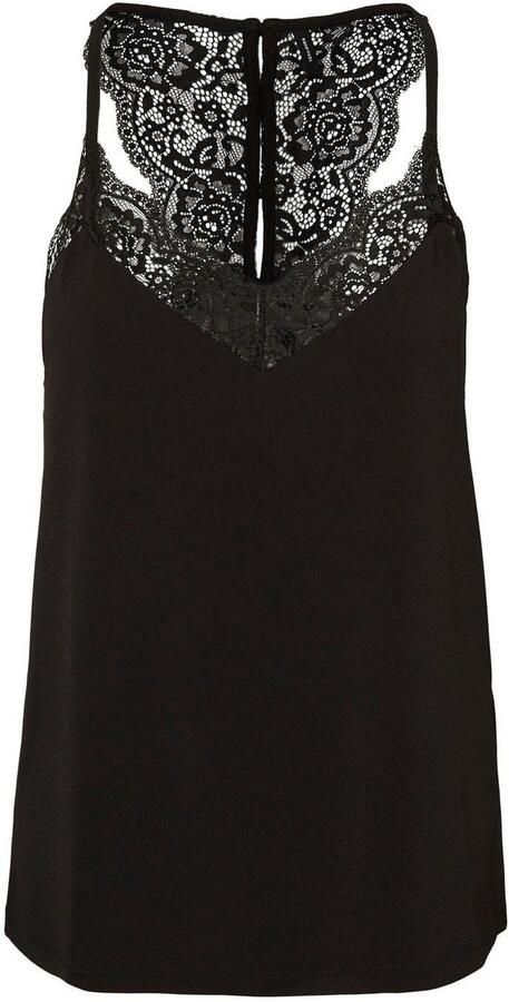 Vero Moda Top met bandjes en kant model 'ANA' - Foto 4
