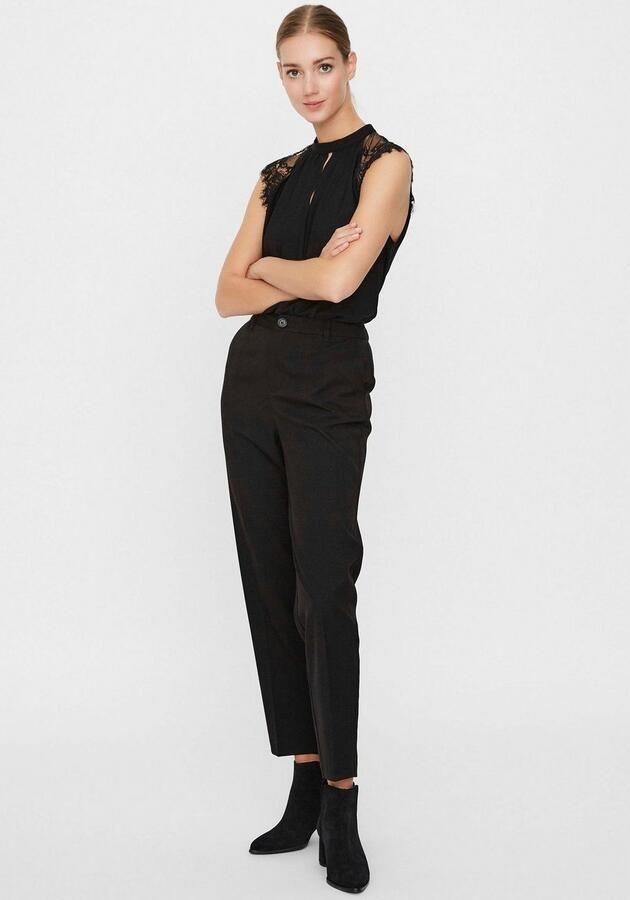 Vero Moda Regular fit top met kanten mouwen model 'MILLA' - Foto 2