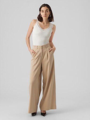 Vero Moda Stijlvolle Dames Tanktop Roma Collectie Wit Dames - Foto 8