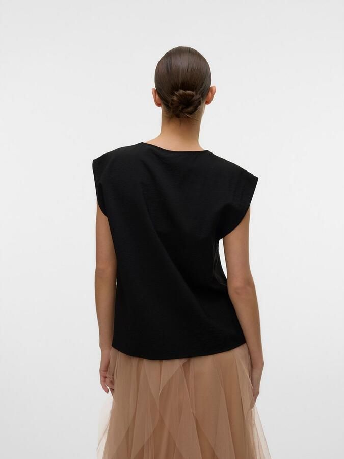 Vero Moda Kanten top VMSAFA SL V-NECK LACE TOP WVN GA NOOS - Foto 5