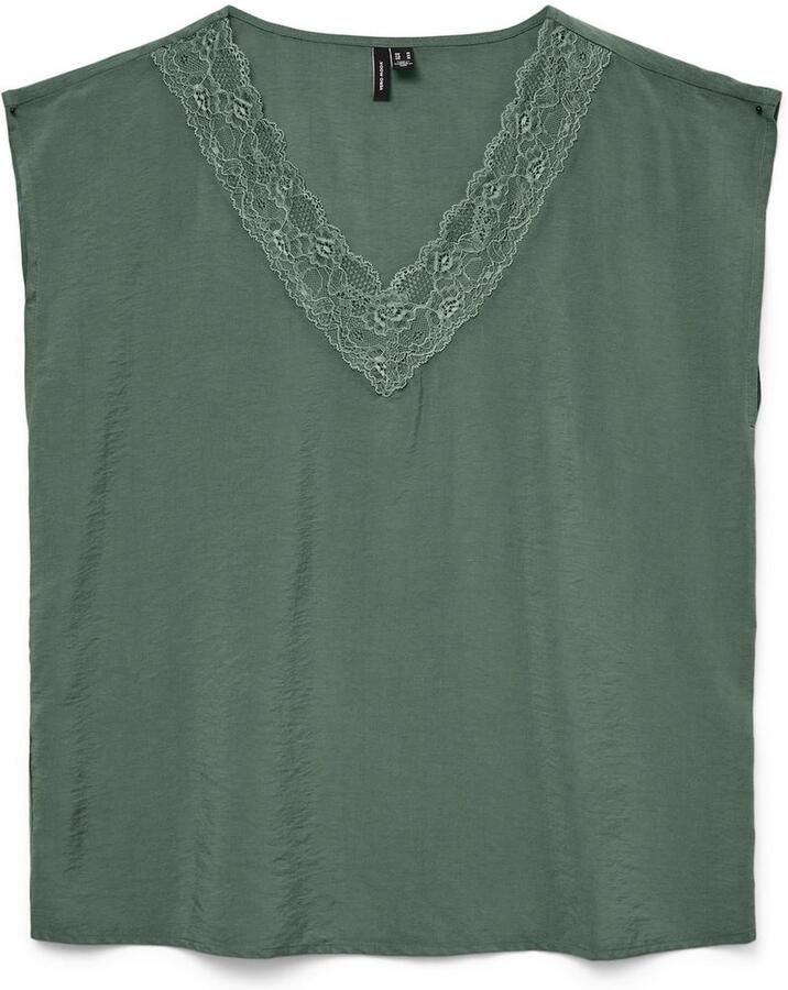 Vero Moda Kanten top VMSAFA SL V-NECK LACE TOP WVN GA NOOS