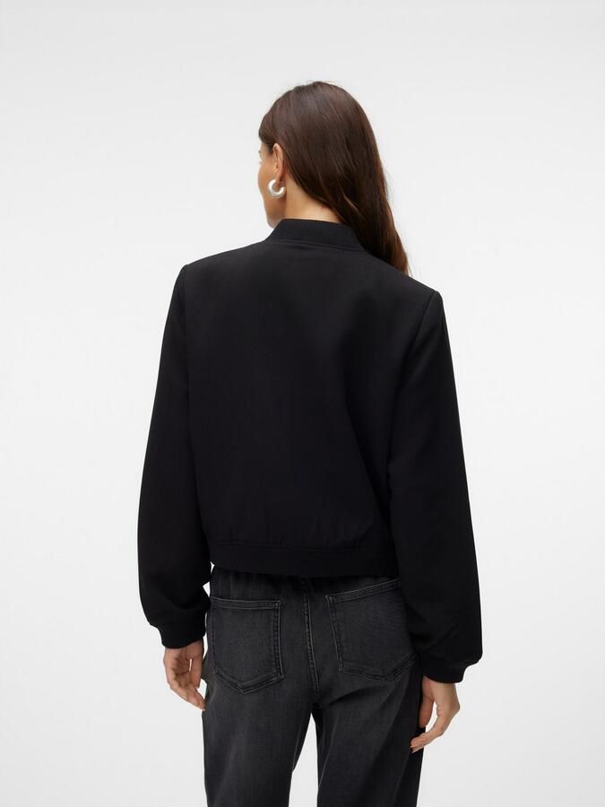 Vero Moda Korte Zwarte Jas Freewear Zwart Black Dames - Foto 7