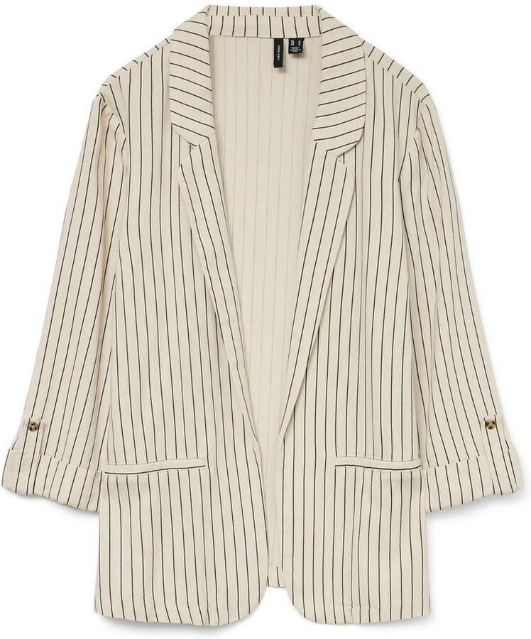 Vero Moda Loose fit blouse in een mix van viscose en linnen model 'JESMILO'