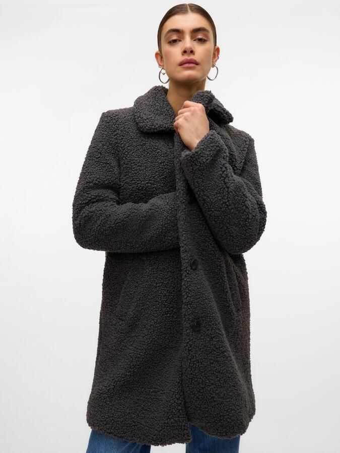 Vero Moda Korte jas VMKYLIE TEDDY COAT GA BOO - Foto 6