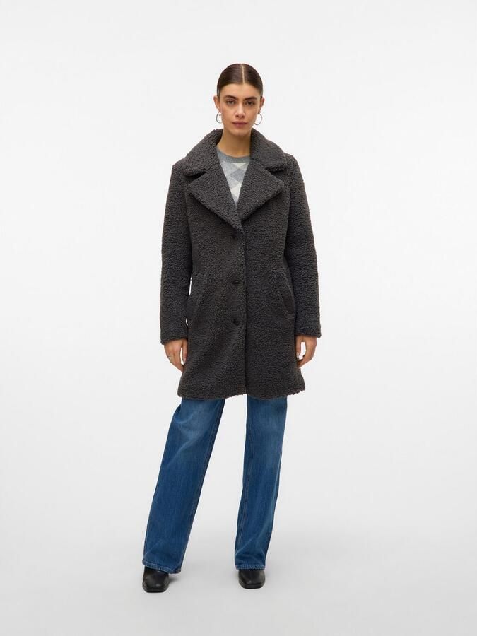 Vero Moda Korte jas VMKYLIE TEDDY COAT GA BOO - Foto 3