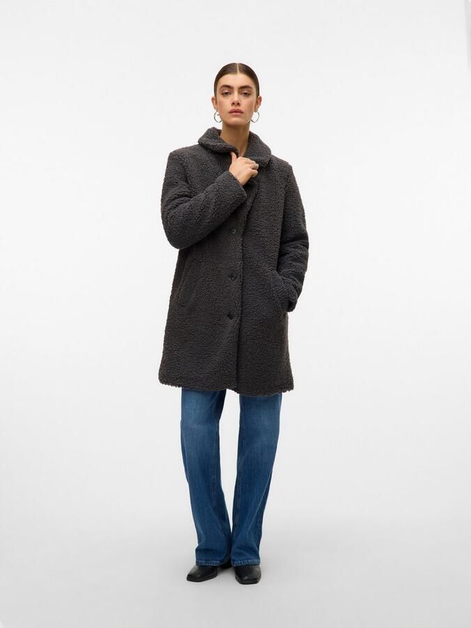 Vero Moda Korte jas VMKYLIE TEDDY COAT GA BOO - Foto 2
