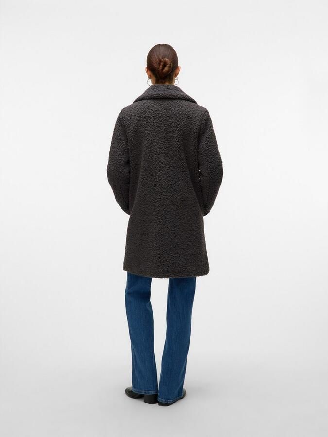Vero Moda Korte jas VMKYLIE TEDDY COAT GA BOO - Foto 4