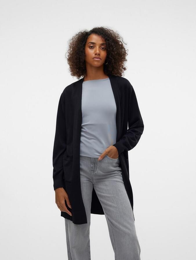 Vero Moda Lang vest VMSILJE LS OPEN CARDIGAN GA NOOS - Foto 2