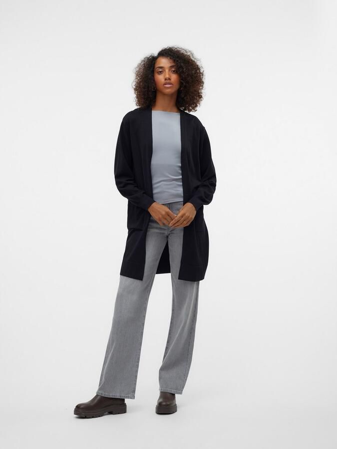 Vero Moda Lang vest VMSILJE LS OPEN CARDIGAN GA NOOS - Foto 4