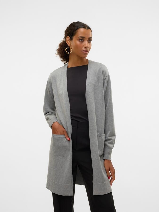 Vero Moda Lang vest VMSILJE LS OPEN CARDIGAN GA NOOS - Foto 3