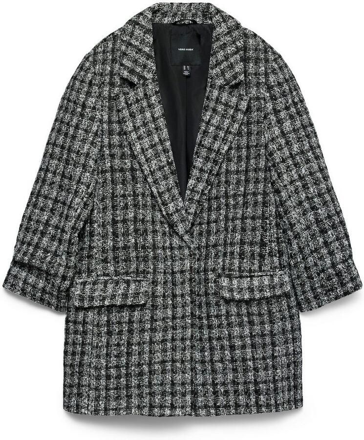 Vero Moda Lange blazer VMFRIDA LS REGULAR BLAZER NOOS zonder sluiting en met gerimpelde 3 4 mouw - Foto 2