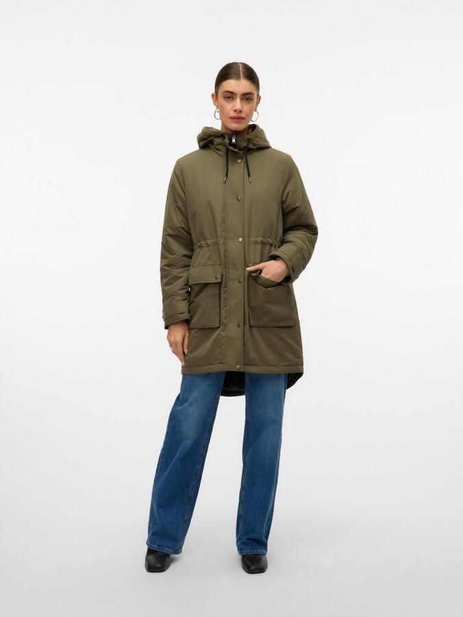 Vero Moda Lange jas VMSAVANNE COAT GA BOO - Foto 4