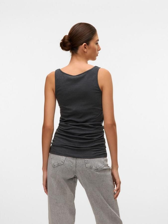 Vero Moda Mouwloze top van biologisch katoen Grijs Dames - Foto 7
