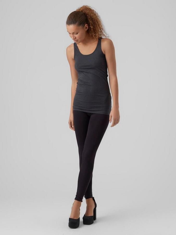 Vero Moda Mouwloze top van biologisch katoen Grijs Dames - Foto 5