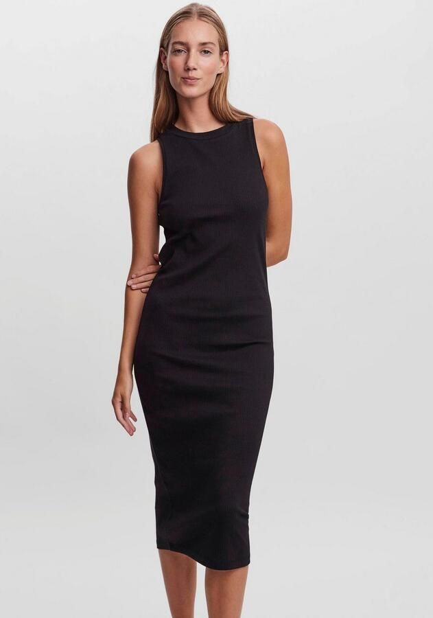 Vero Moda Maxi-jurk VMLAVENDER SL CALF DRESS NOOS - Foto 4