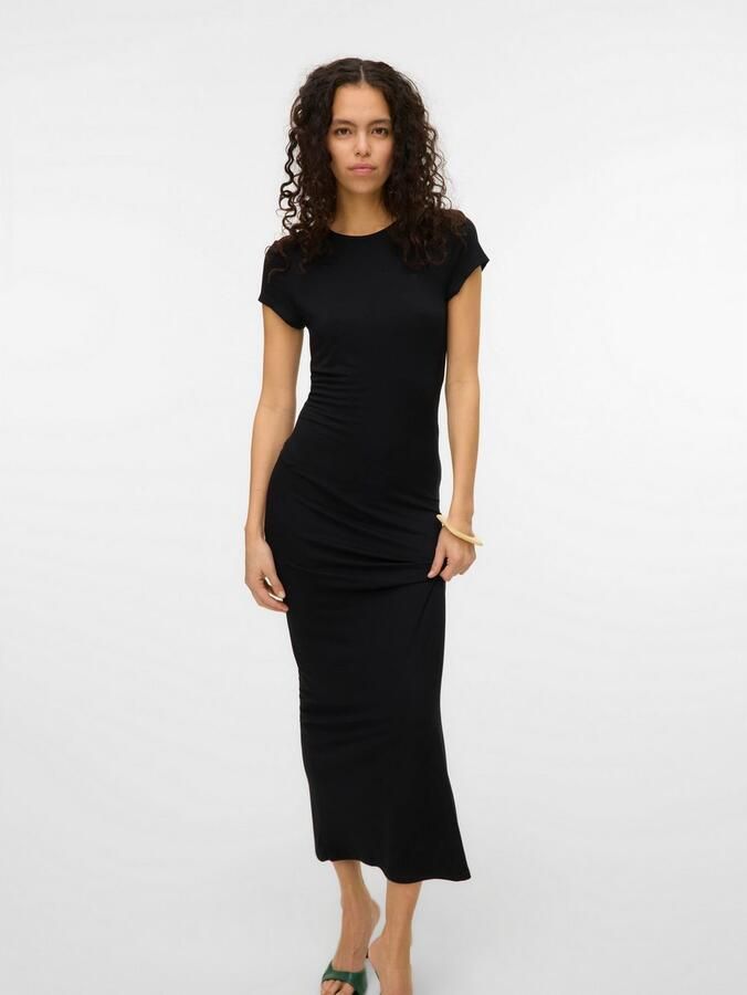 Vero Moda Maxi-jurk VMSAANVI SS O-NECK ANKLE DRESS VMA NOOS - Foto 2