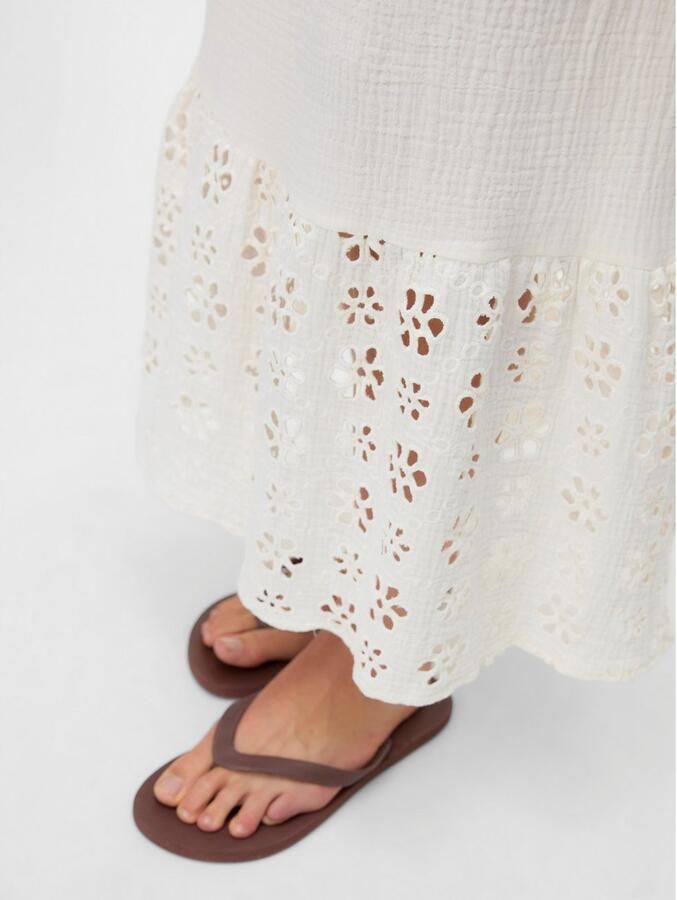 Vero Moda Maxirok VMNATALI HW ANCLE SKIRT WVN GA