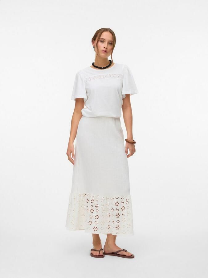 Vero Moda Maxirok VMNATALI HW ANCLE SKIRT WVN GA - Foto 3