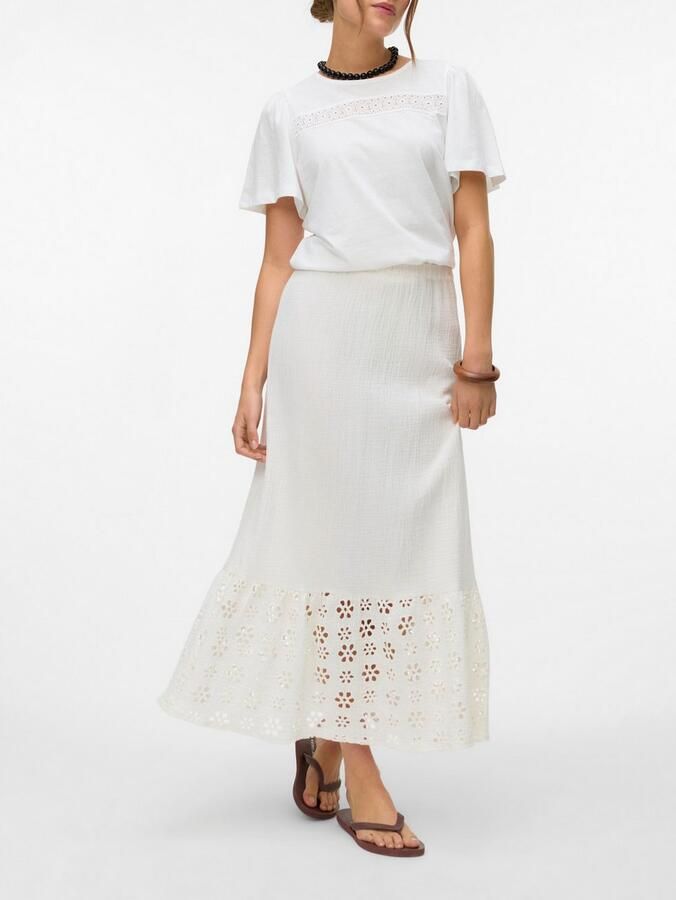 Vero Moda Maxirok VMNATALI HW ANCLE SKIRT WVN GA - Foto 2