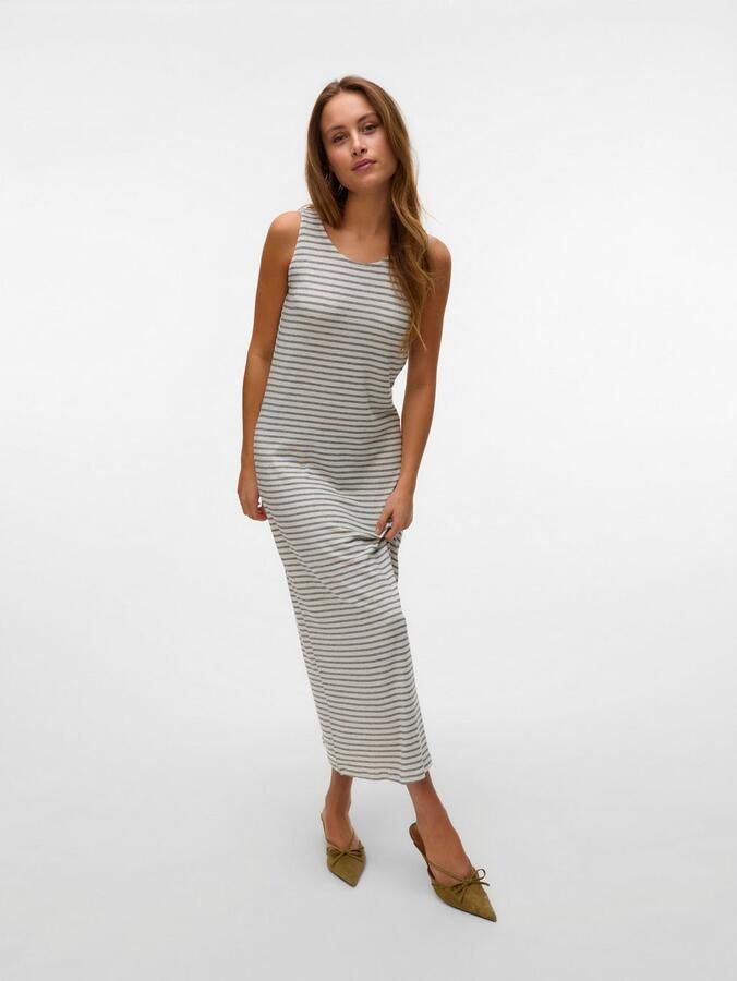 Vero Moda Midi-jurk VMGINA SL 7 8 DRESS JRS NOOS - Foto 3
