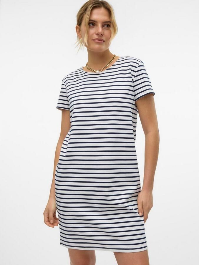 Vero Moda Oversized mini-jurk met all-over motief model 'ABBY' - Foto 2