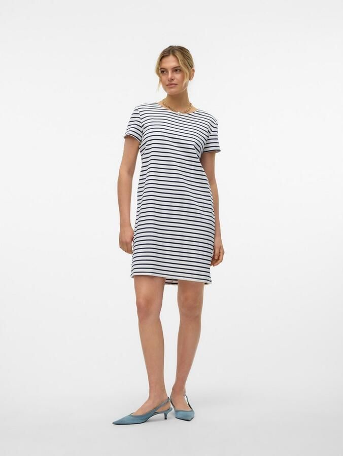 Vero Moda Oversized mini-jurk met all-over motief model 'ABBY' - Foto 3