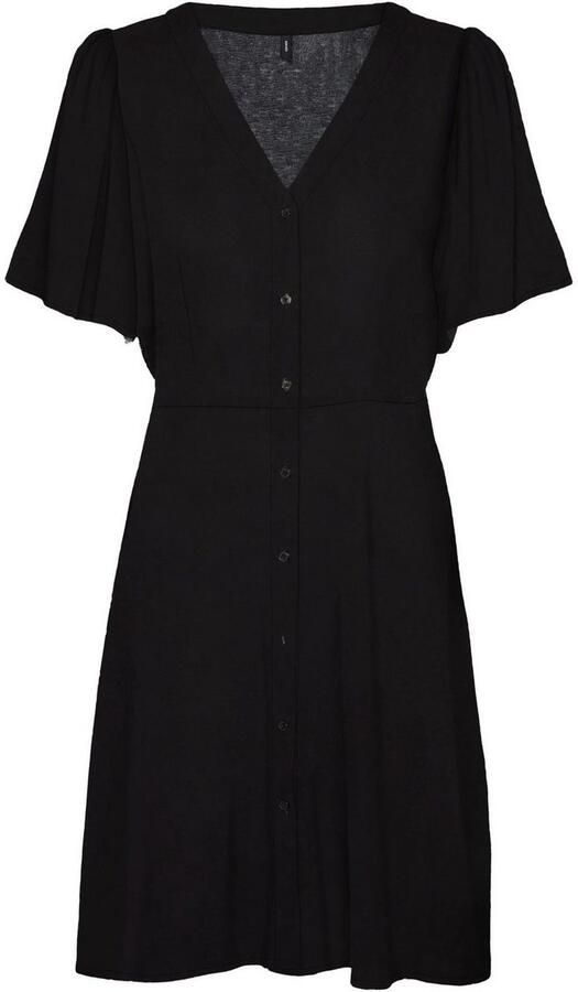 Vero Moda Getailleerde mini-jurk van pure viscose model 'ALBA' - Foto 3