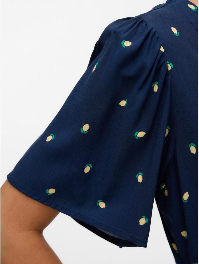 Vero Moda Mini-jurk VMALBA SS SHORT DRESS WVN NOOS