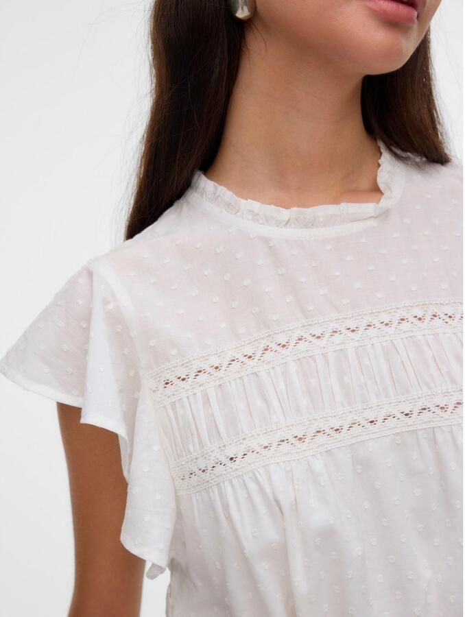 Vero Moda Loose fit vrijetijdsjurk van puur katoen model 'TRINE'