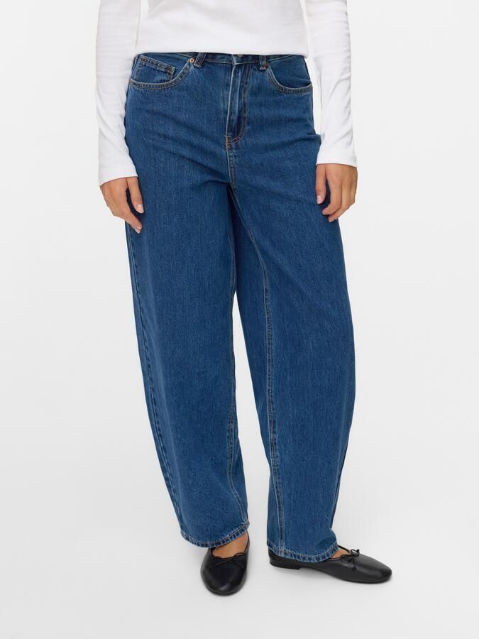 Vero Moda Mom jeans VMBILLIE HR BARREL ANK JEANS LI3142 NOOS - Foto 7