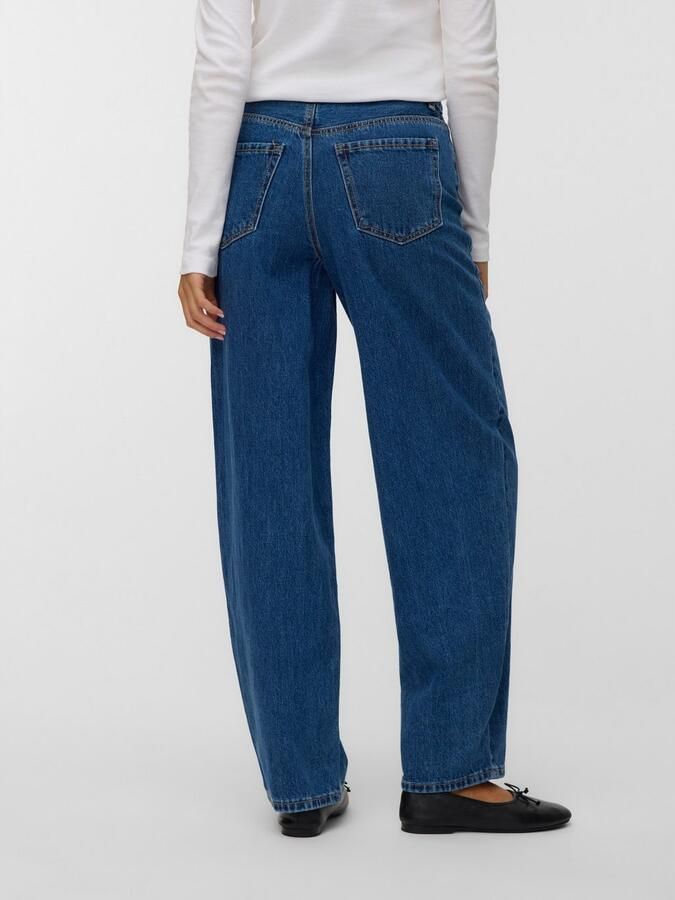 Vero Moda Mom jeans VMBILLIE HR BARREL ANK JEANS LI3142 NOOS - Foto 2