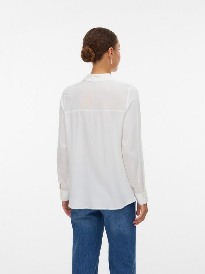 Vero Moda Overhemdblouse VMBUMPY L S BASIC SHIRT WVN GA NOOS - Foto 5