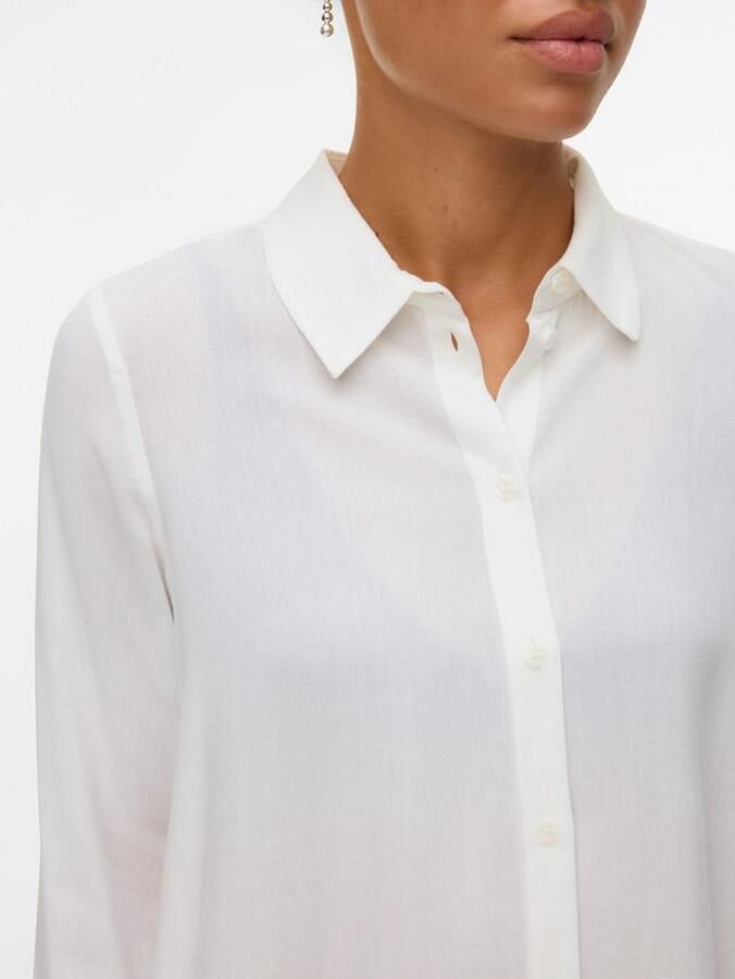 Vero Moda Overhemdblouse VMBUMPY L S BASIC SHIRT WVN GA NOOS - Foto 4